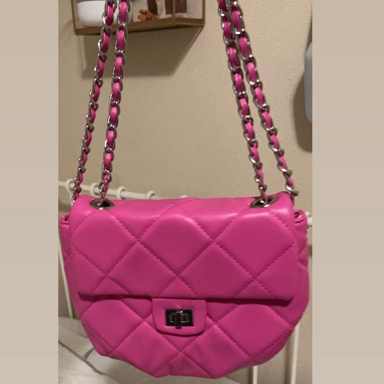 pink forever 21 purse ! like new never... - Depop