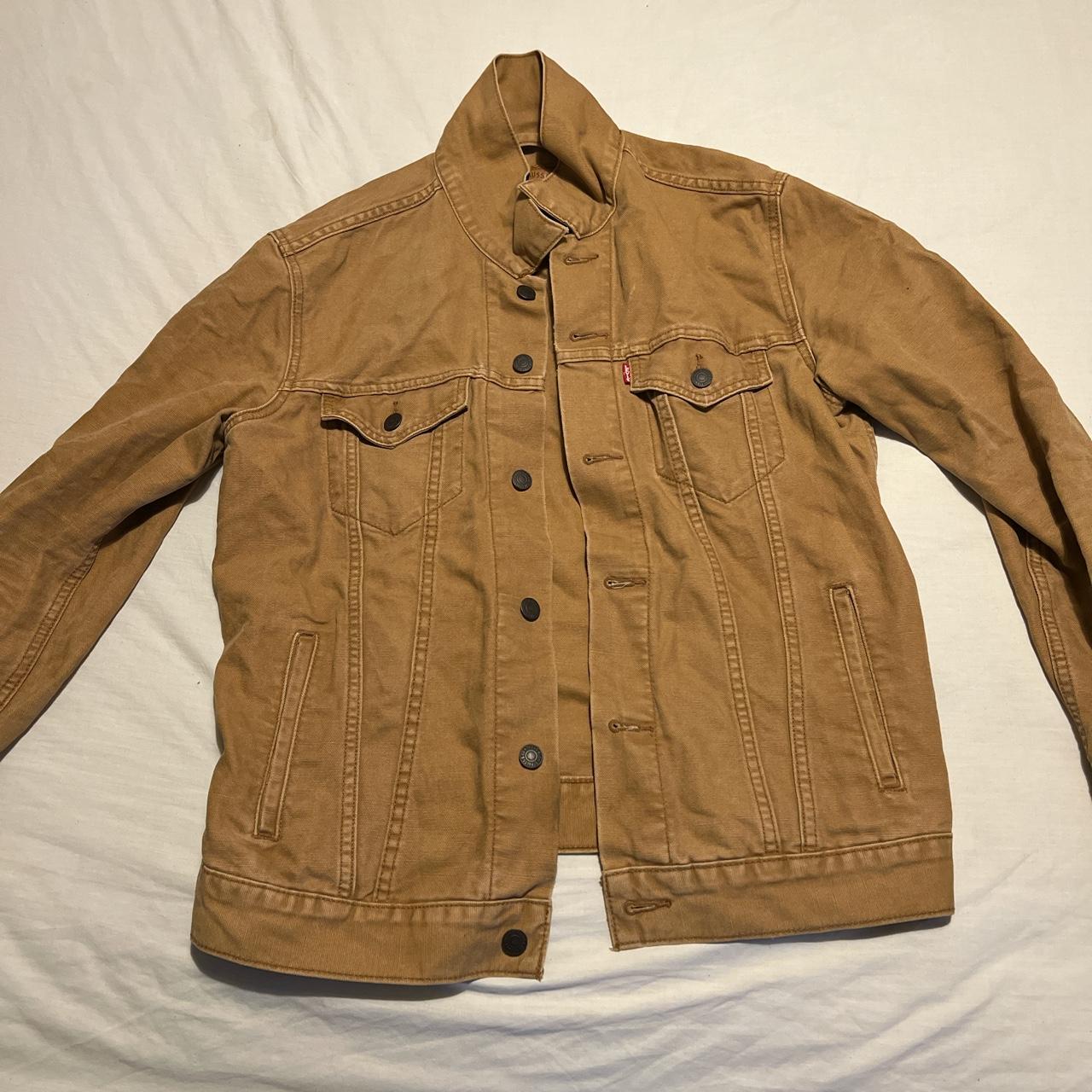 Levi's Men's Tan Jacket Depop