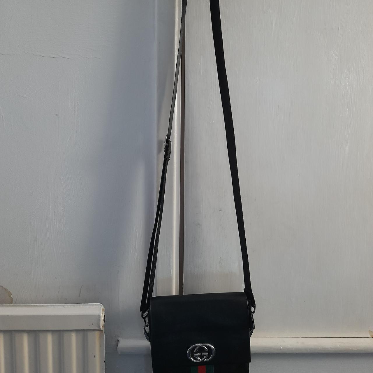 Gucci man bag Been used a few times but practically - Depop