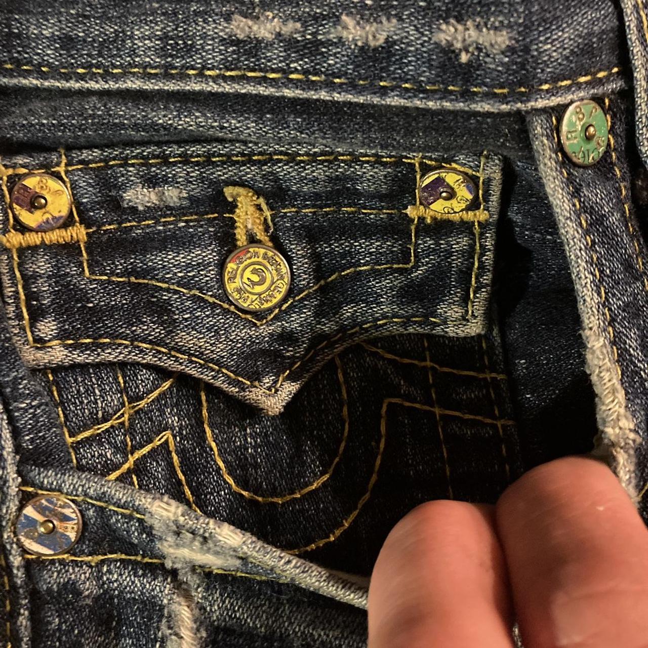 Rare#TrueReligion “Skull & Roses” #Ricky Relaxed | Depop