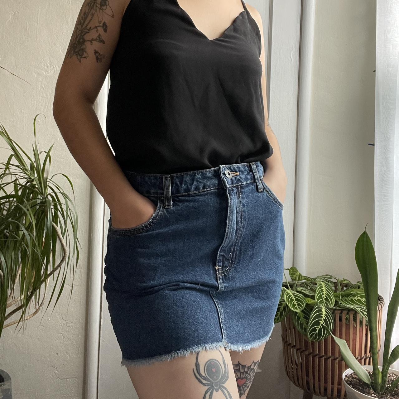 Jean Skirt Mini Skirt Halloween Costume Mini Skirt Jean Skirt