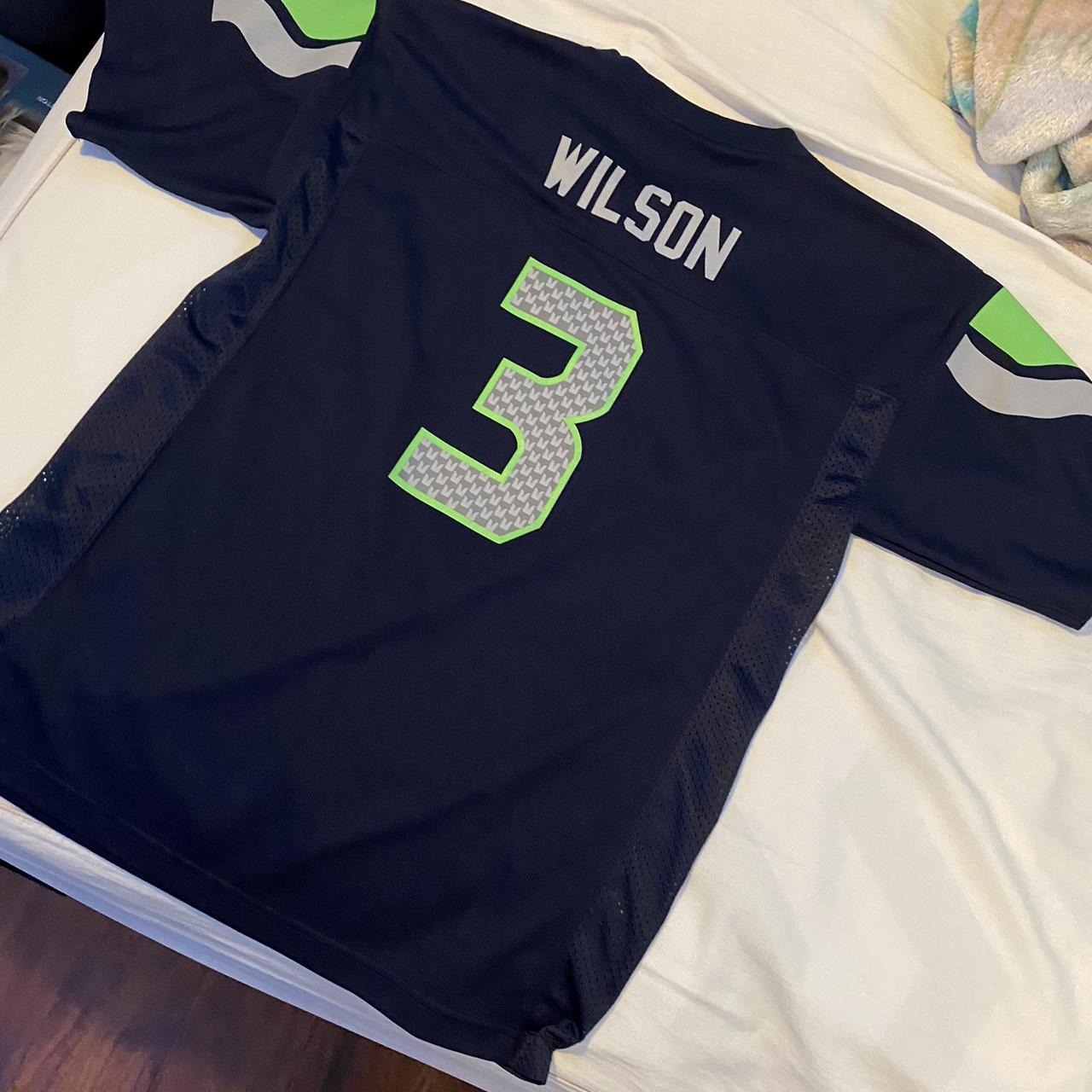 3 Wilson Seahawks jersey large jersey. - Depop