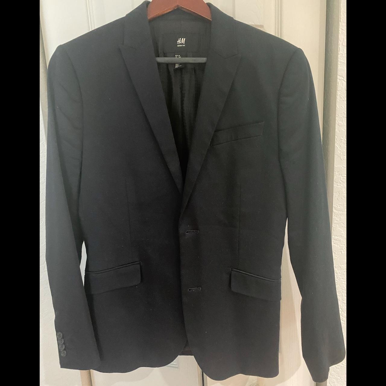 H&M Men's Black Jacket | Depop