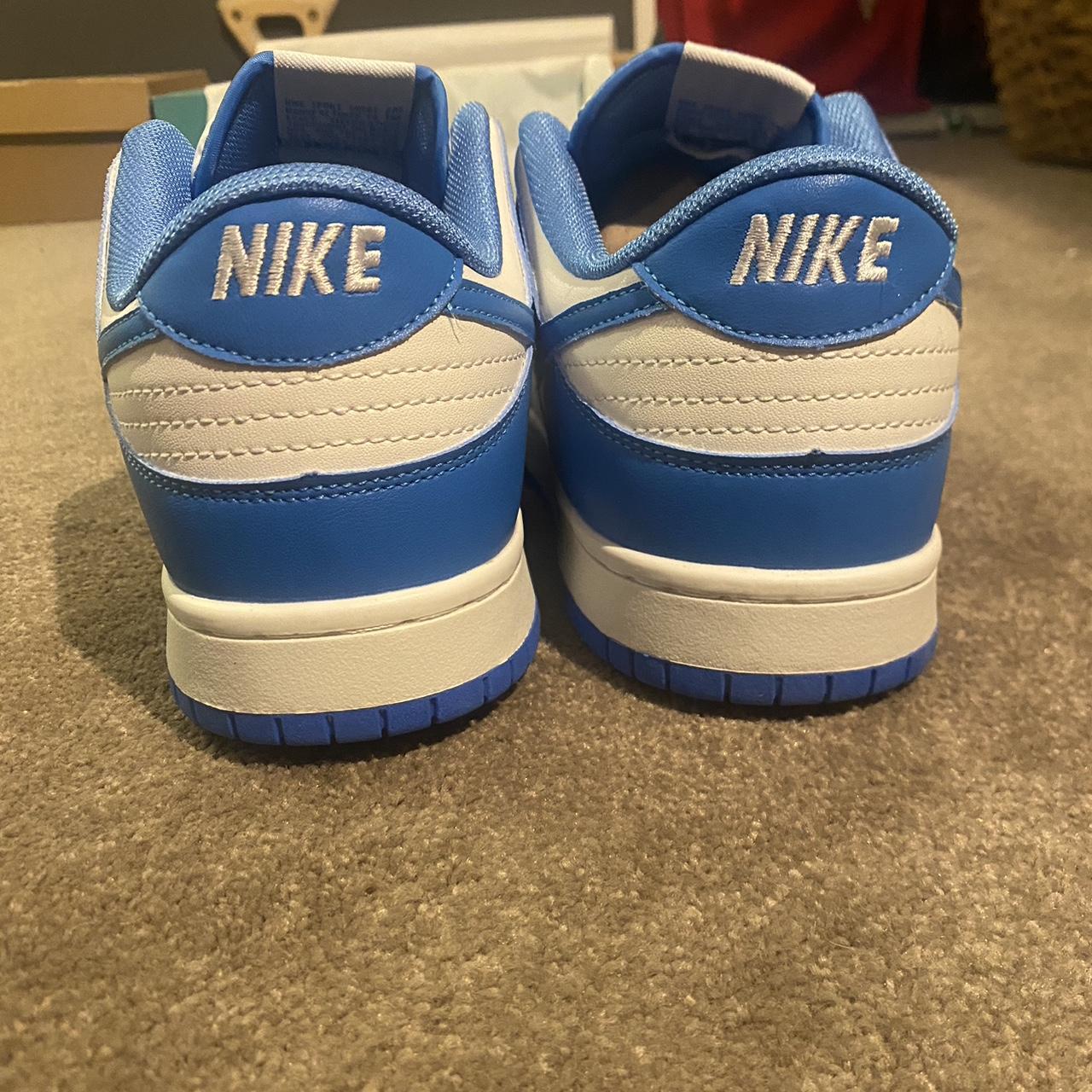 AUTHENTIC Nike Dunk Low University Blue 🤩 Size UK9... - Depop