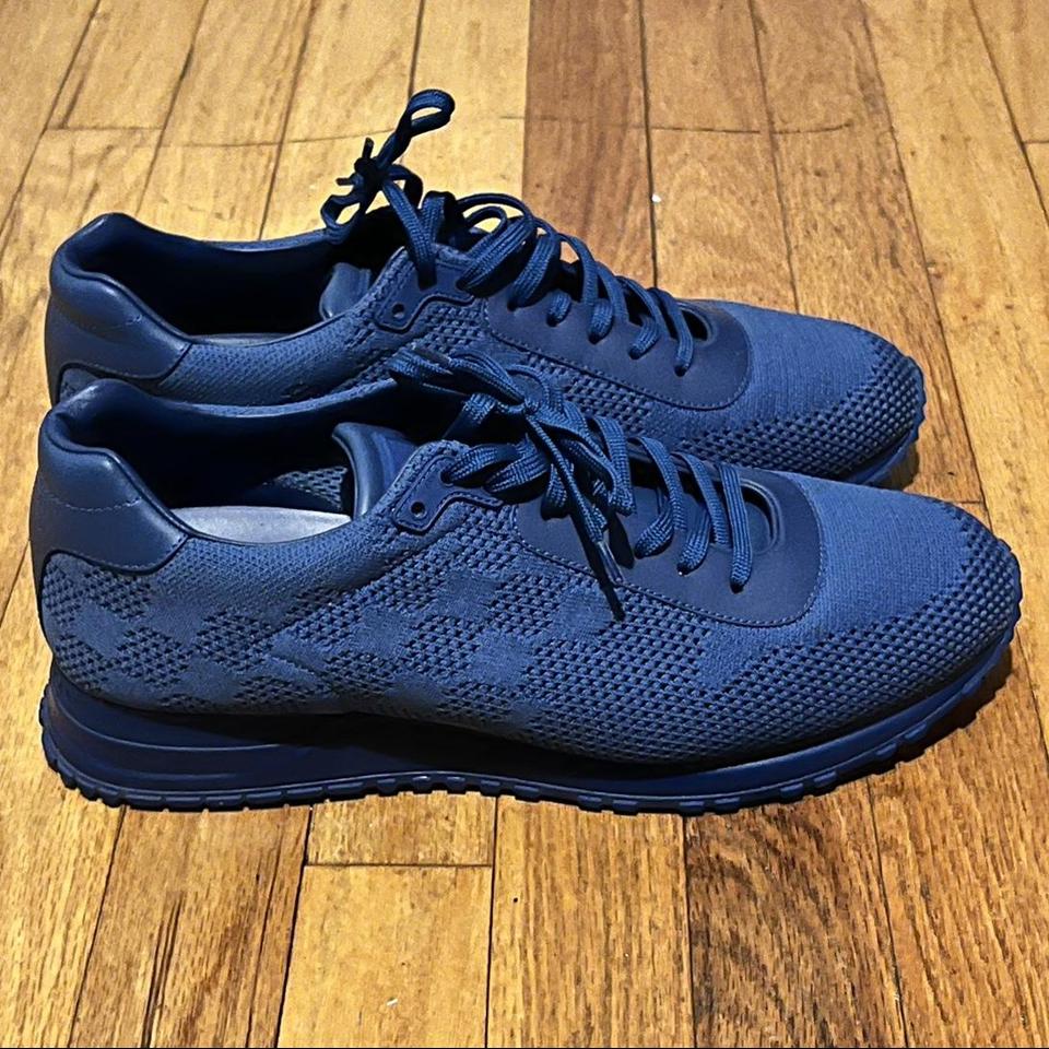vuitton blue sneakers