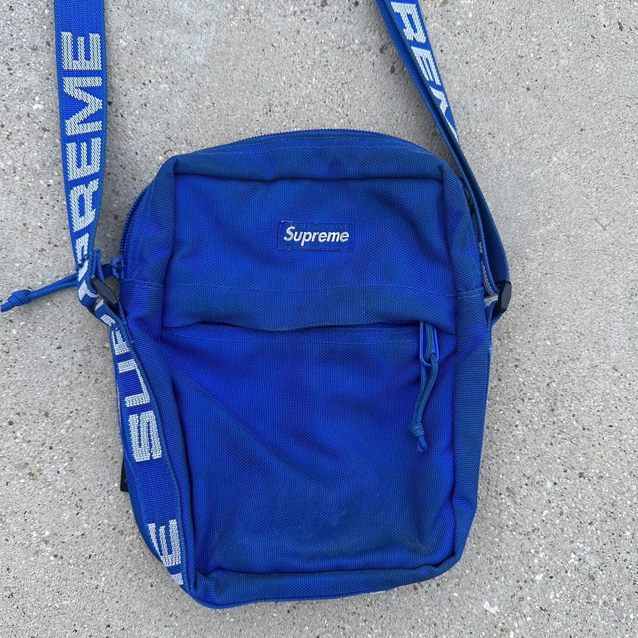 Blue supreme 2024 shoulder bag