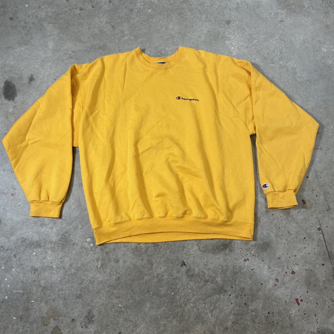 Yellow best sale champion jumper