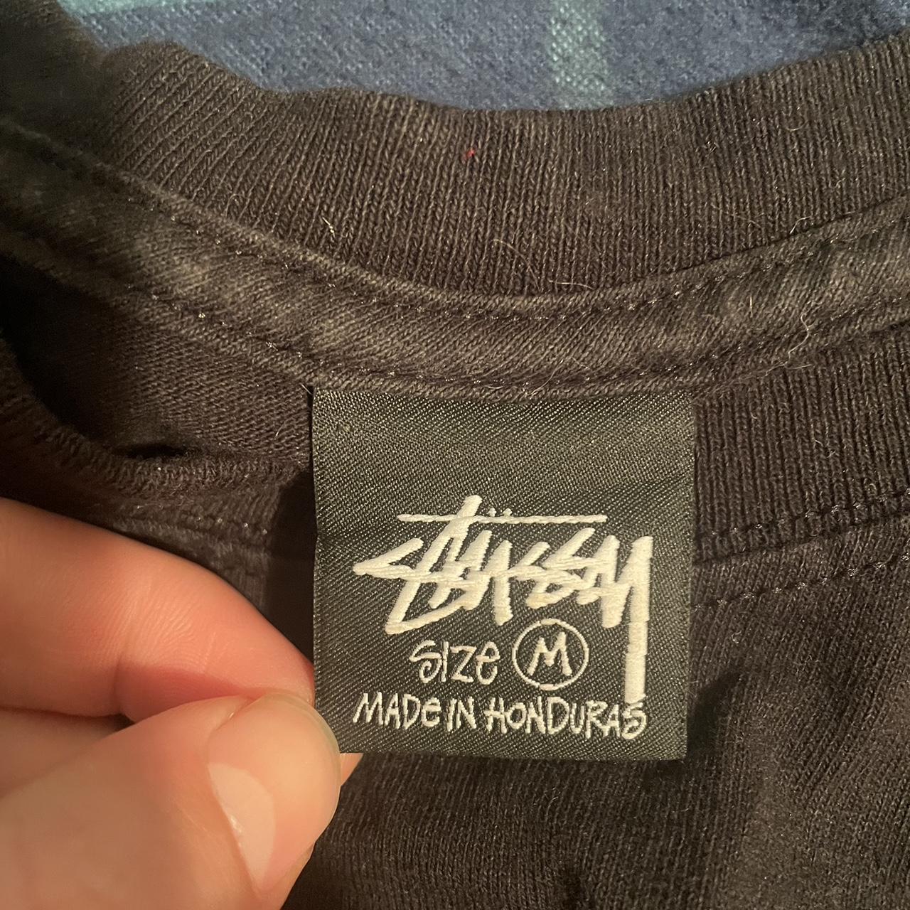 MEDIUM- black 🖤 stussy tee - Depop