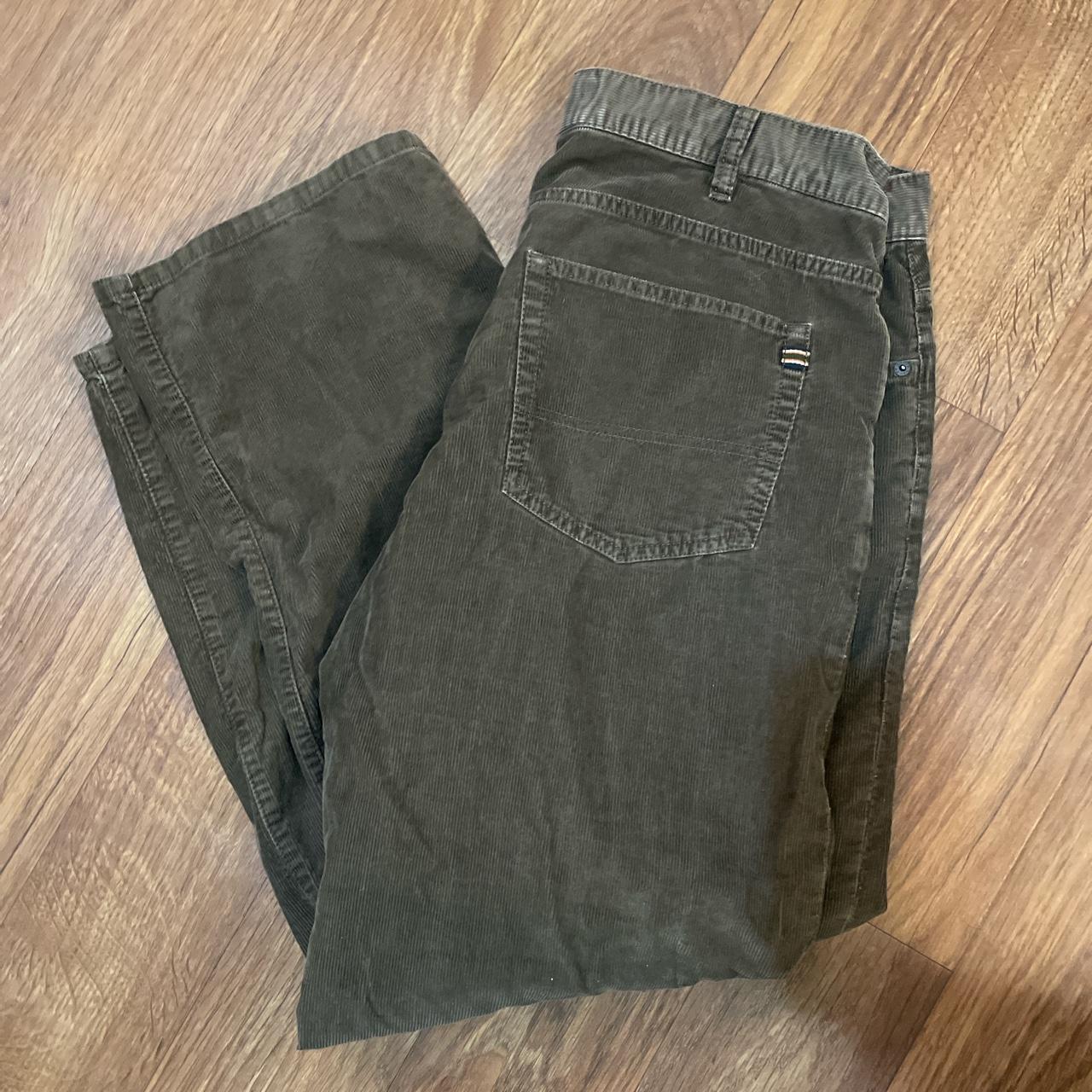 BAGGY Brown Corduroy Pants Eddie Bauers 🌲 Size... Depop