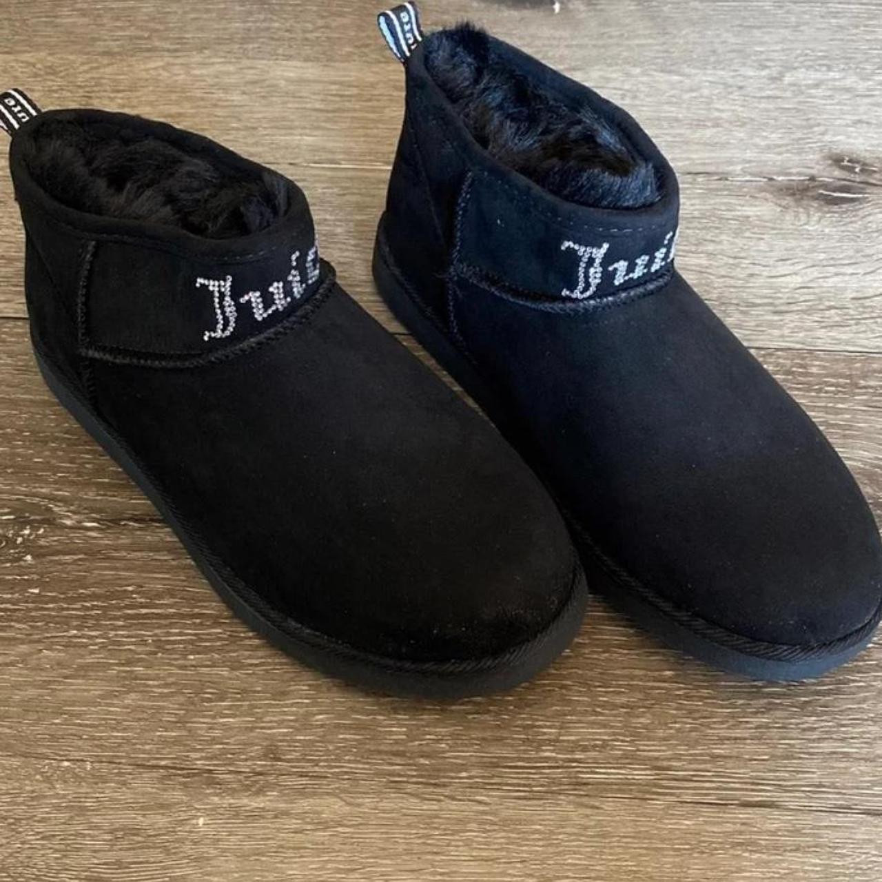 Juicy Couture Boots Mini Ugg Style Boots So Cute Depop   P0 