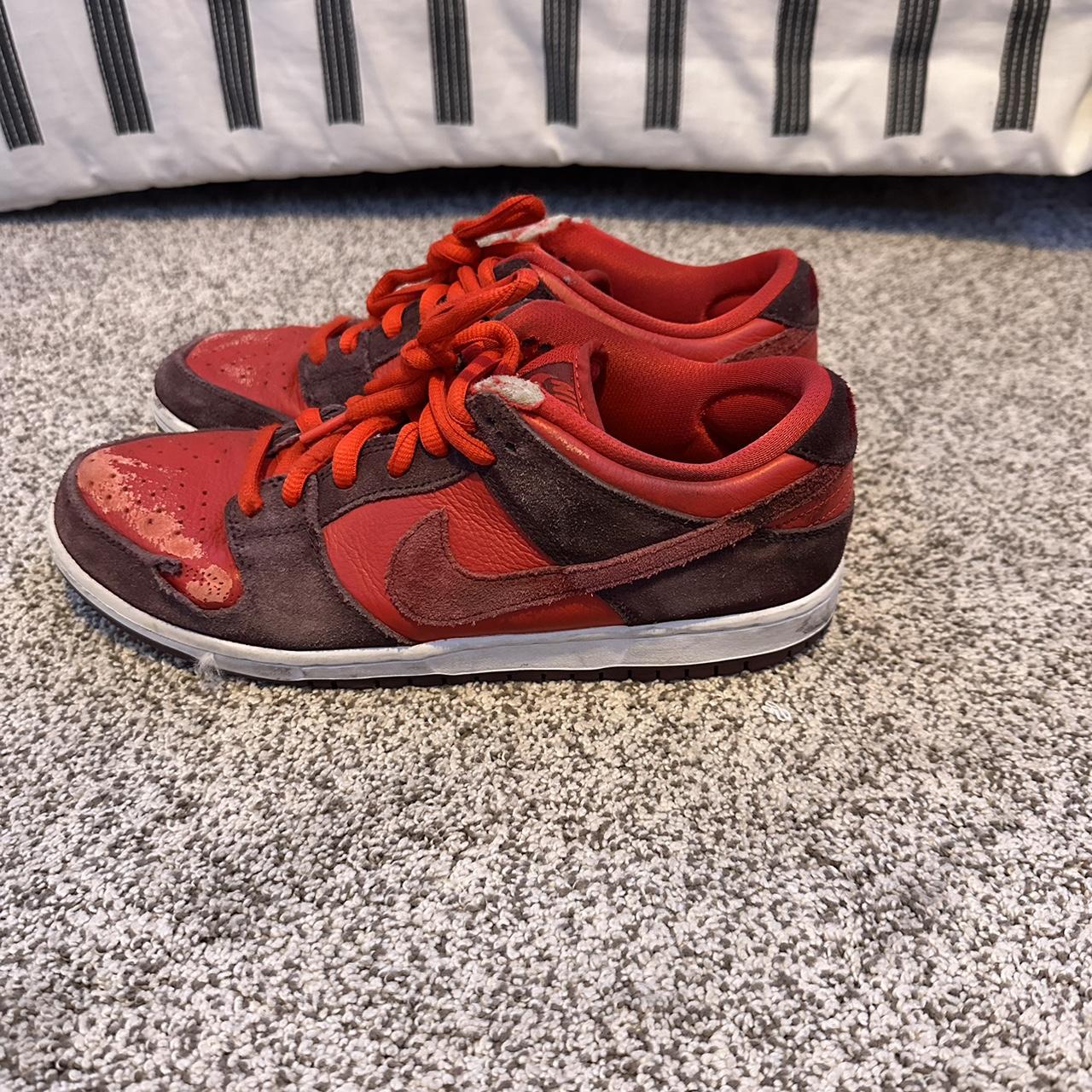 Nike SB Cherry Dunks (No extra shoe... - Depop