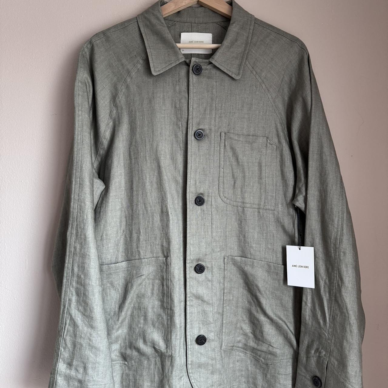 ジャケット・アウター 23SS AIME LEON DORE LINEN CHORE JACKET AimeLeonDore67ddc10c8229e667dd