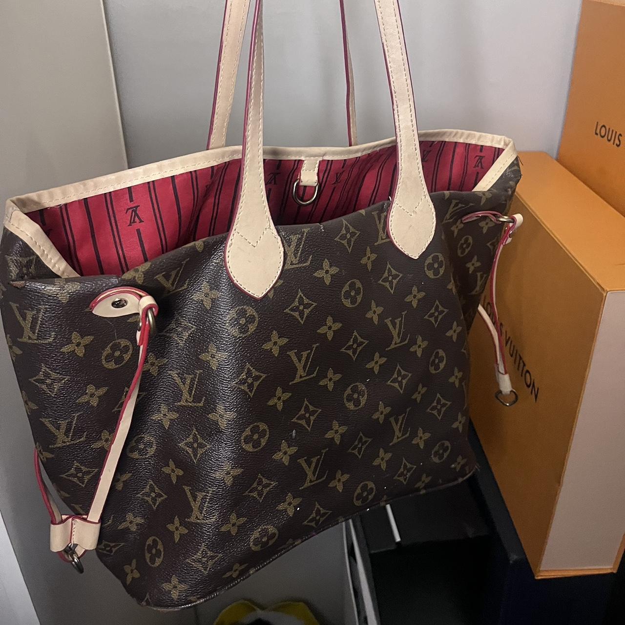 LV never full bag, used a few times. Comes with... - Depop