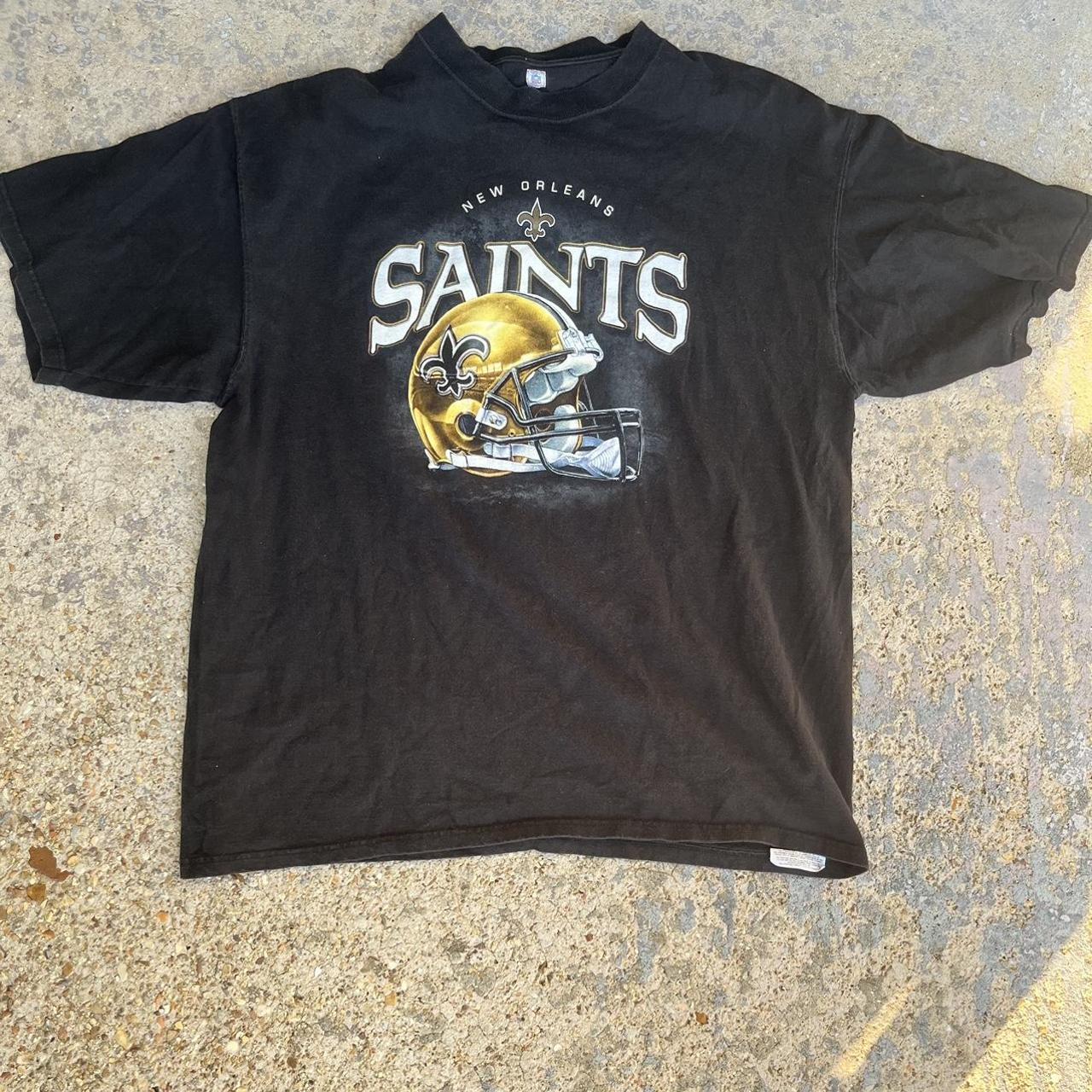 New Orleans Saints Graphic Tee! Condition: 9/10. - Depop