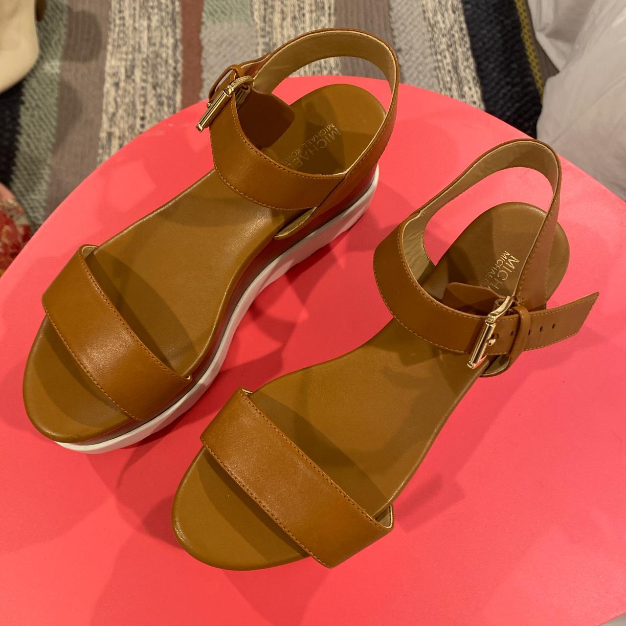 Michael Kors Women's Brown Sandals | Depop