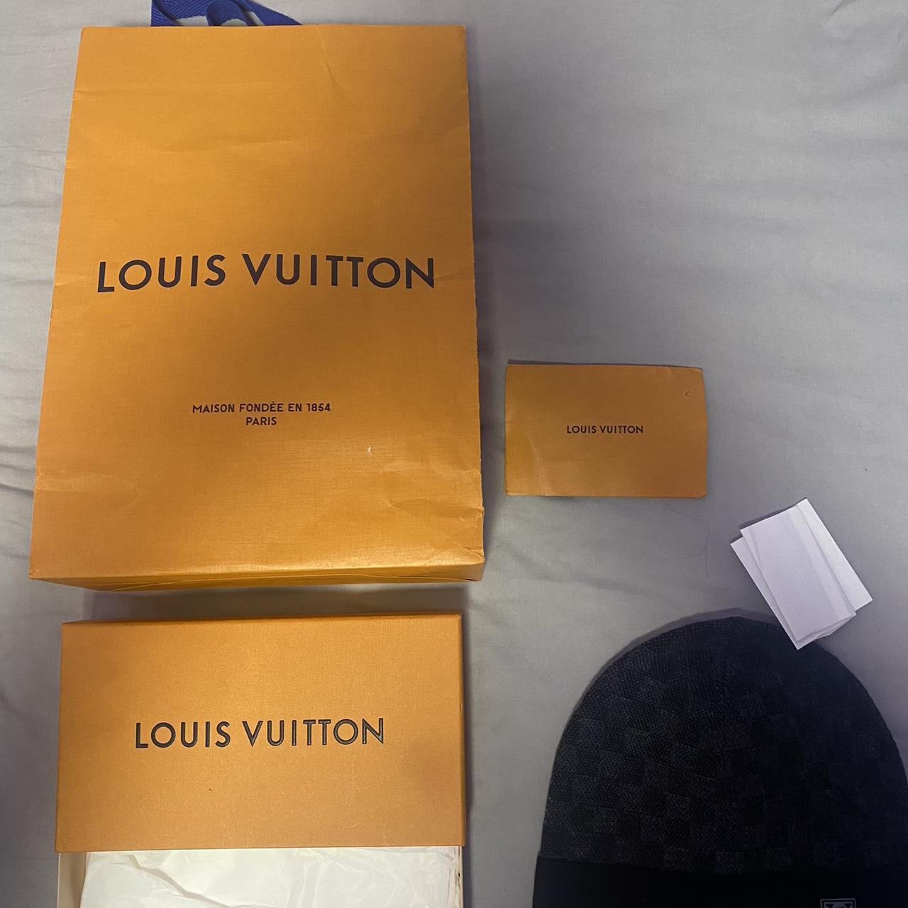 Brand New Rare 2009 Louis Vuitton Beanie - Depop