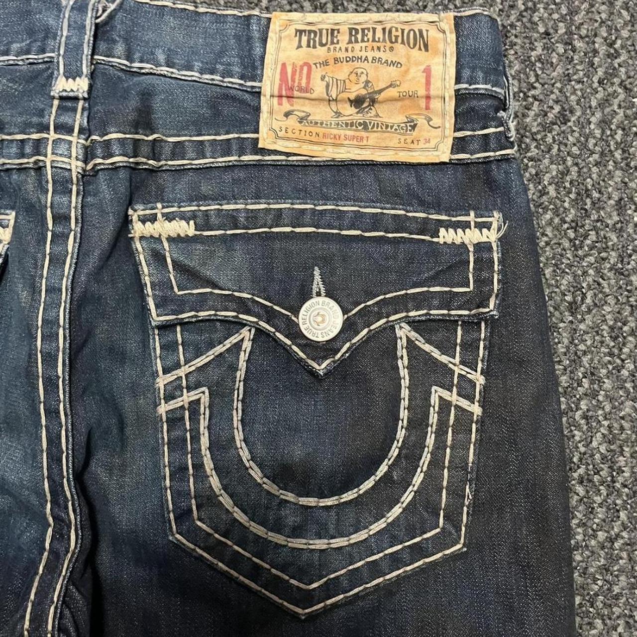 True Religon Jeans 34” Super rare - Depop