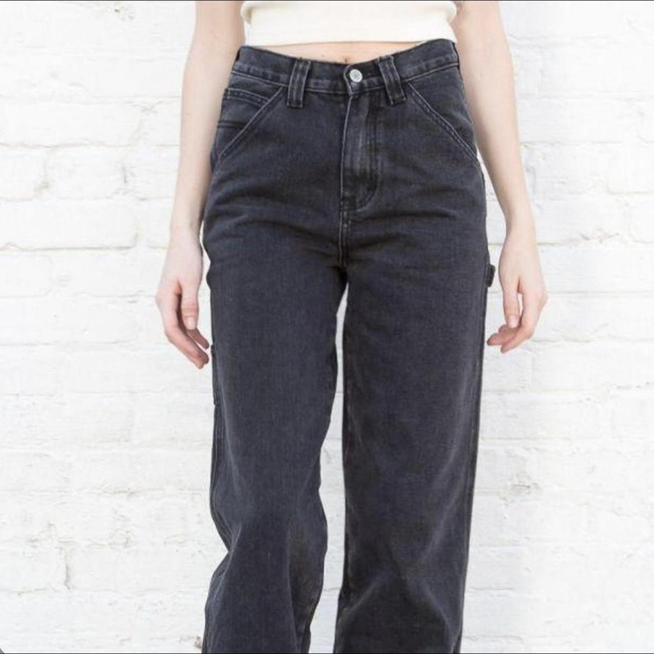 Brandy Melville Women's Black Jeans Depop