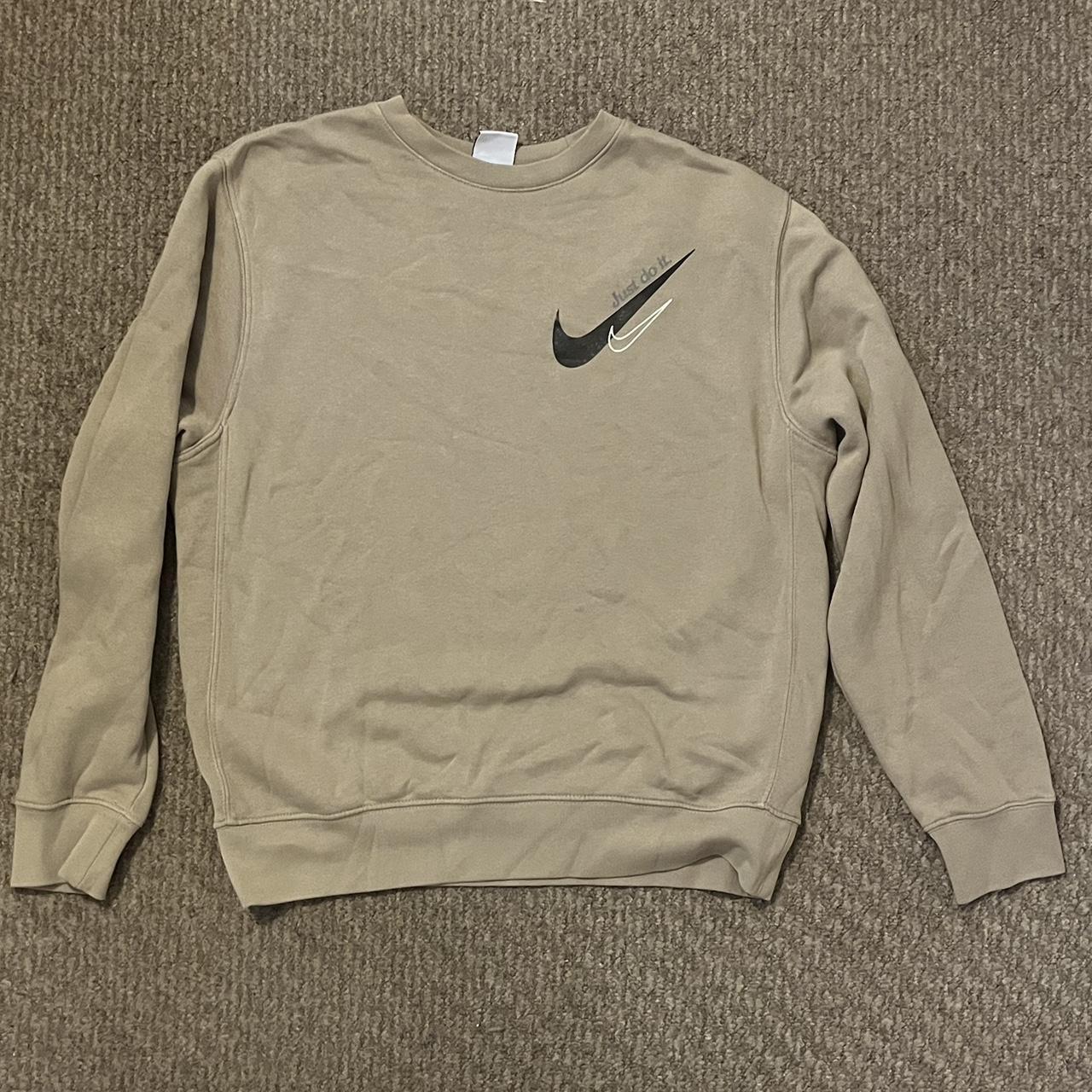 Beige Nike jumper