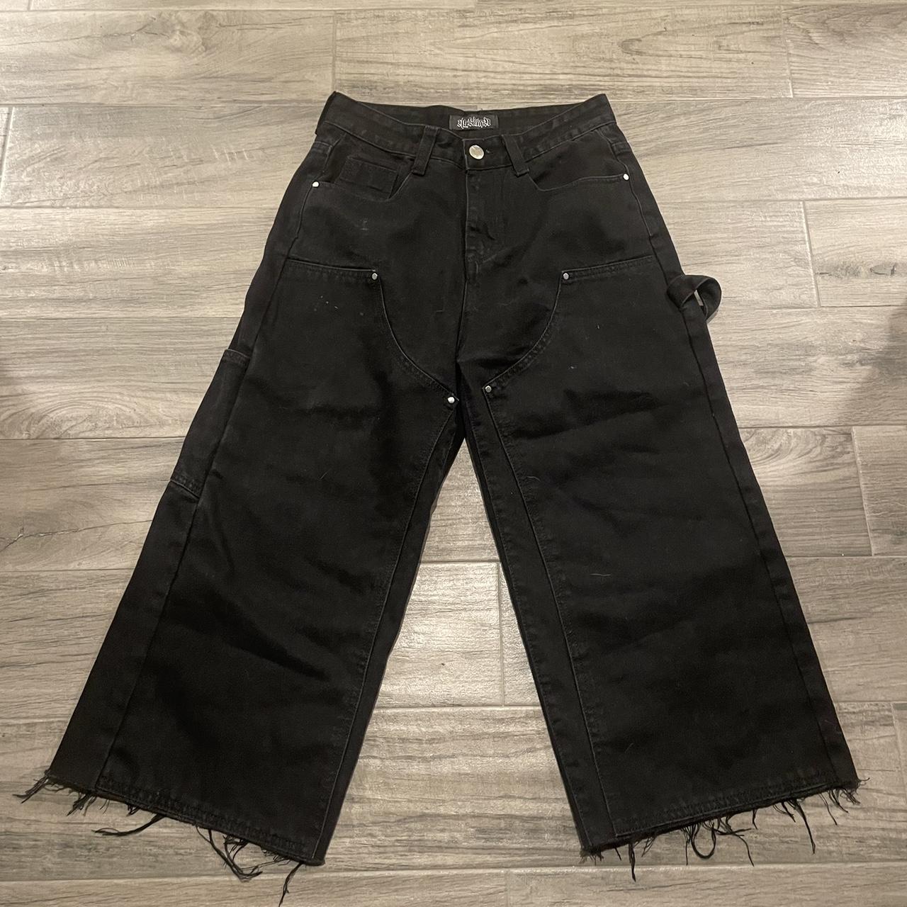 black nickitten carpenter jeans size 28 #dozerbz... - Depop