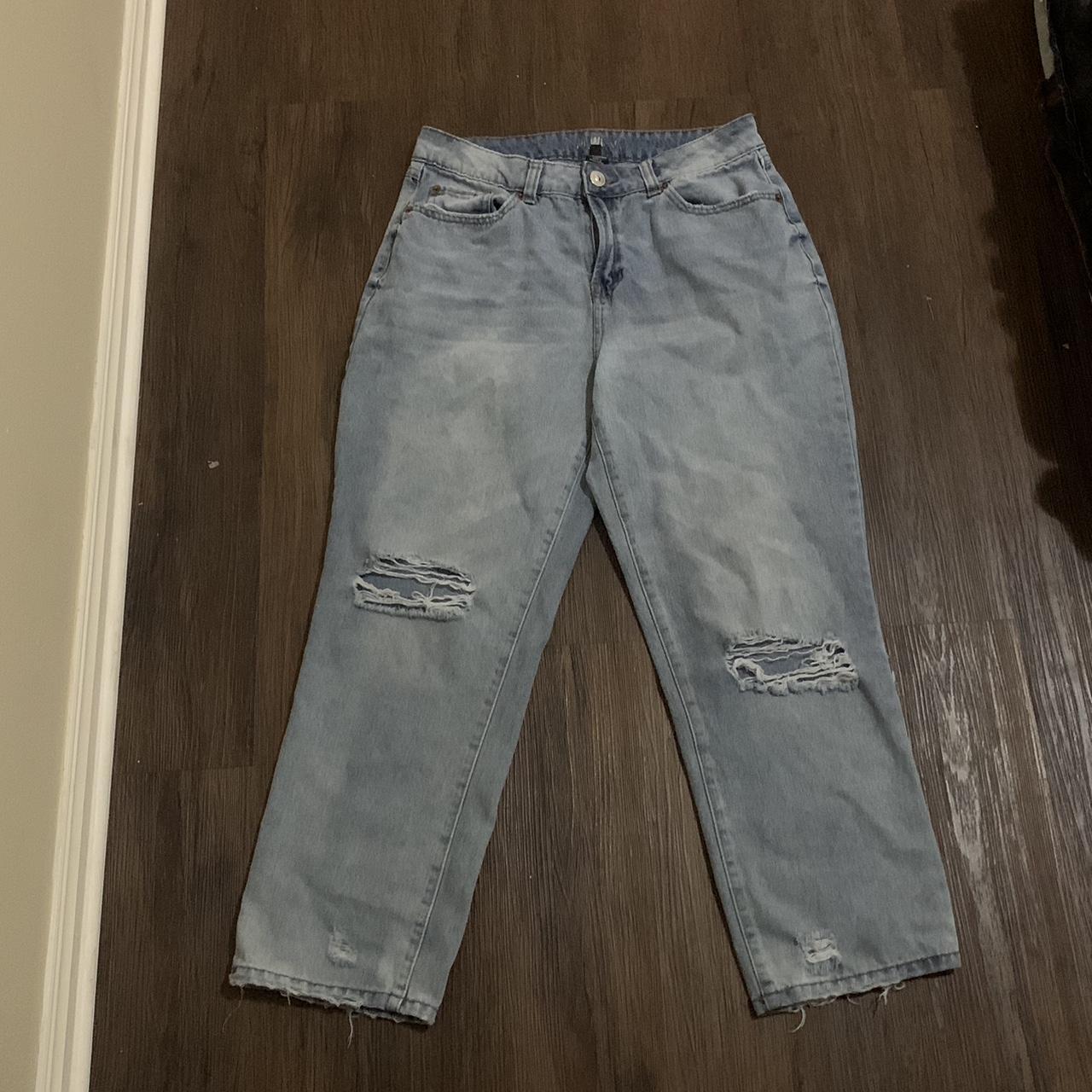 Rewash Women's Blue Jeans | Depop