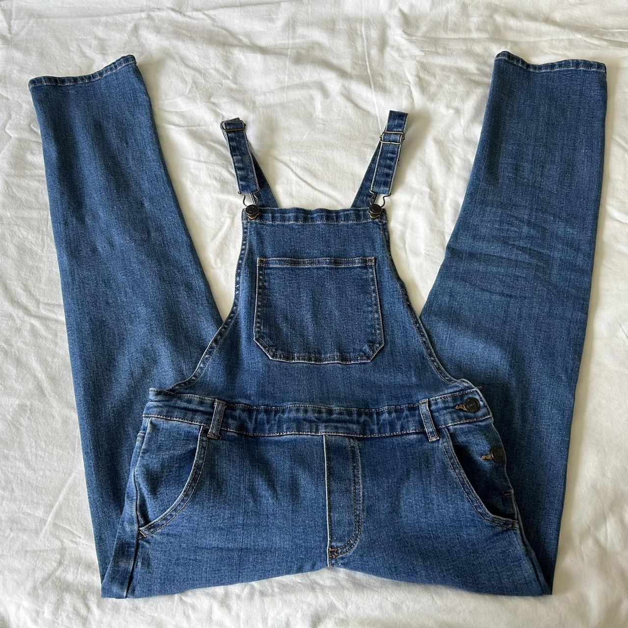 Zara denim outlet dungarees