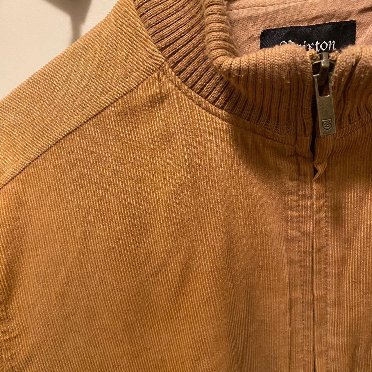 Brixton corduroy jacket. Light brown / camel... - Depop