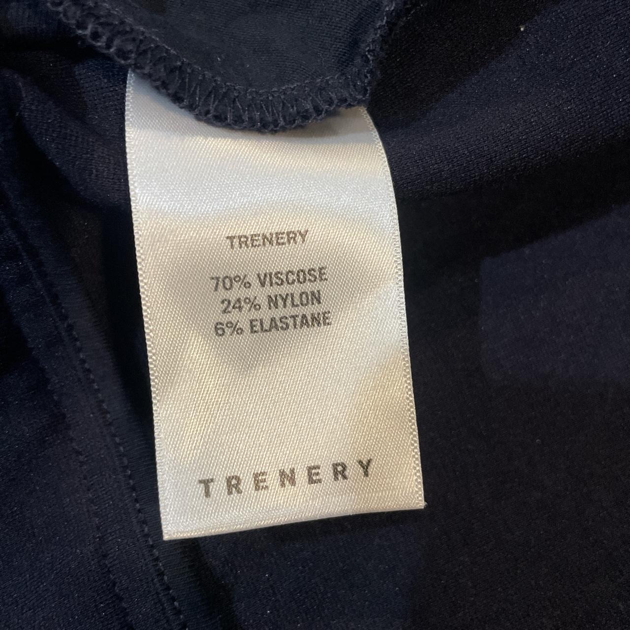 Trenery navy cropped jacket size Medium Never worn - Depop