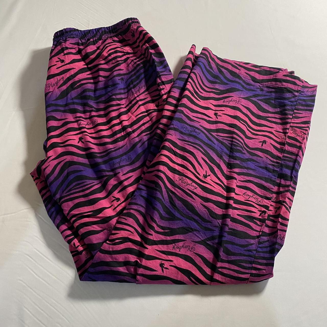 Playboy Women's Pink and Purple Pajamas | Depop