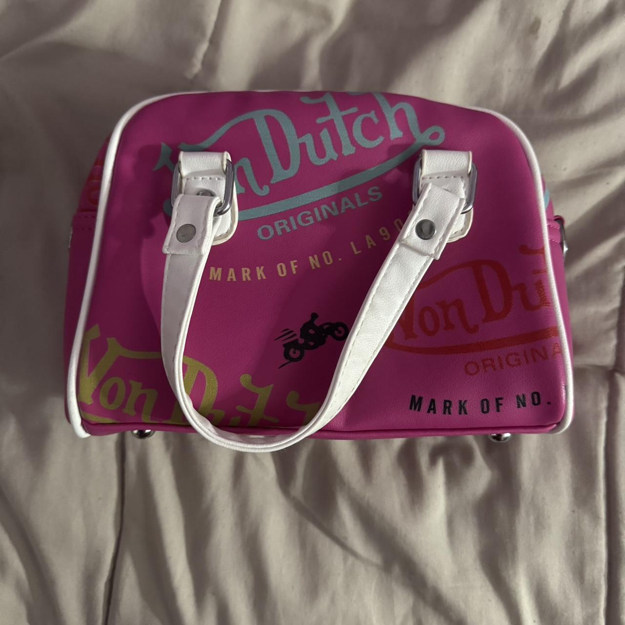 Pink von-dutch-bag - Depop