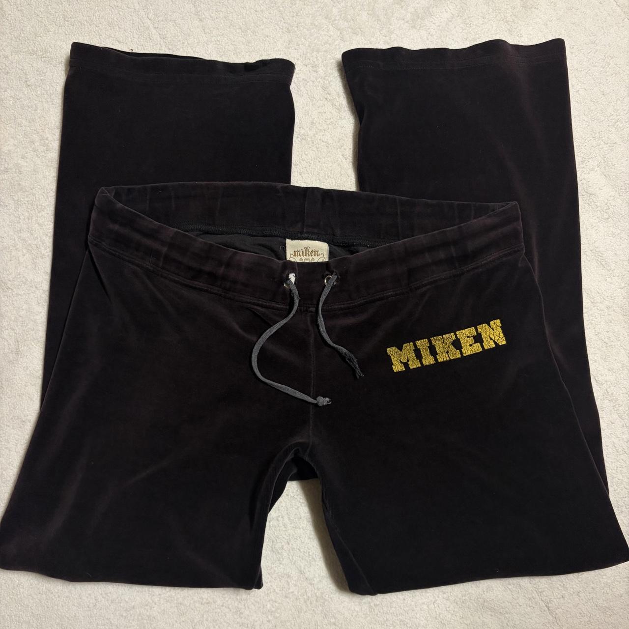 Miken women's vintage brown streetwear loungewear y2_k trousers