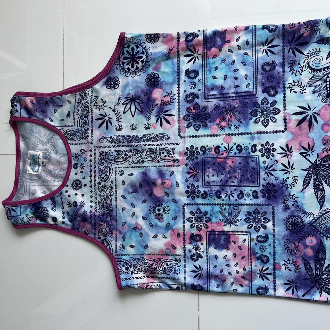 Source Unknown Men's Top - Multi/Blue - M – Tank … - image 1