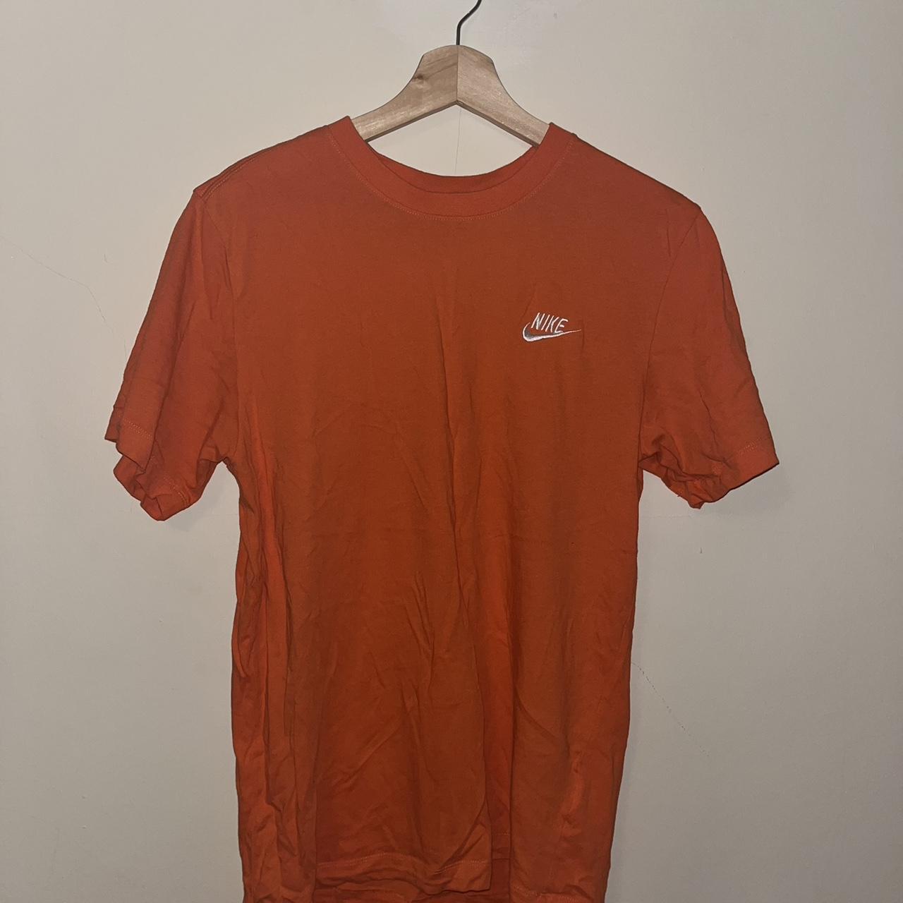citrus orange nike shirt