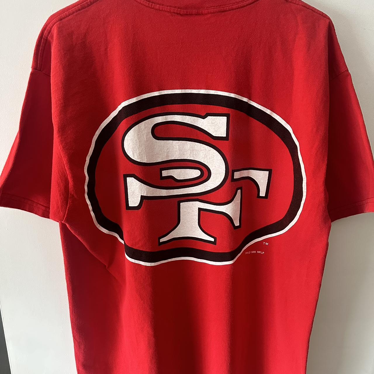 Vintage 90s San Francisco 49ers Big Logo T-shirt XL 