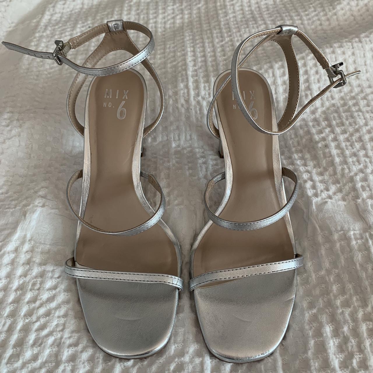 Silver sandals clearance size 6