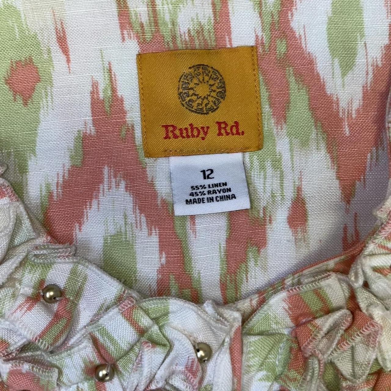 Ruby Rd. Women's Lightweight Jacket - Orange/Gree… - image 7