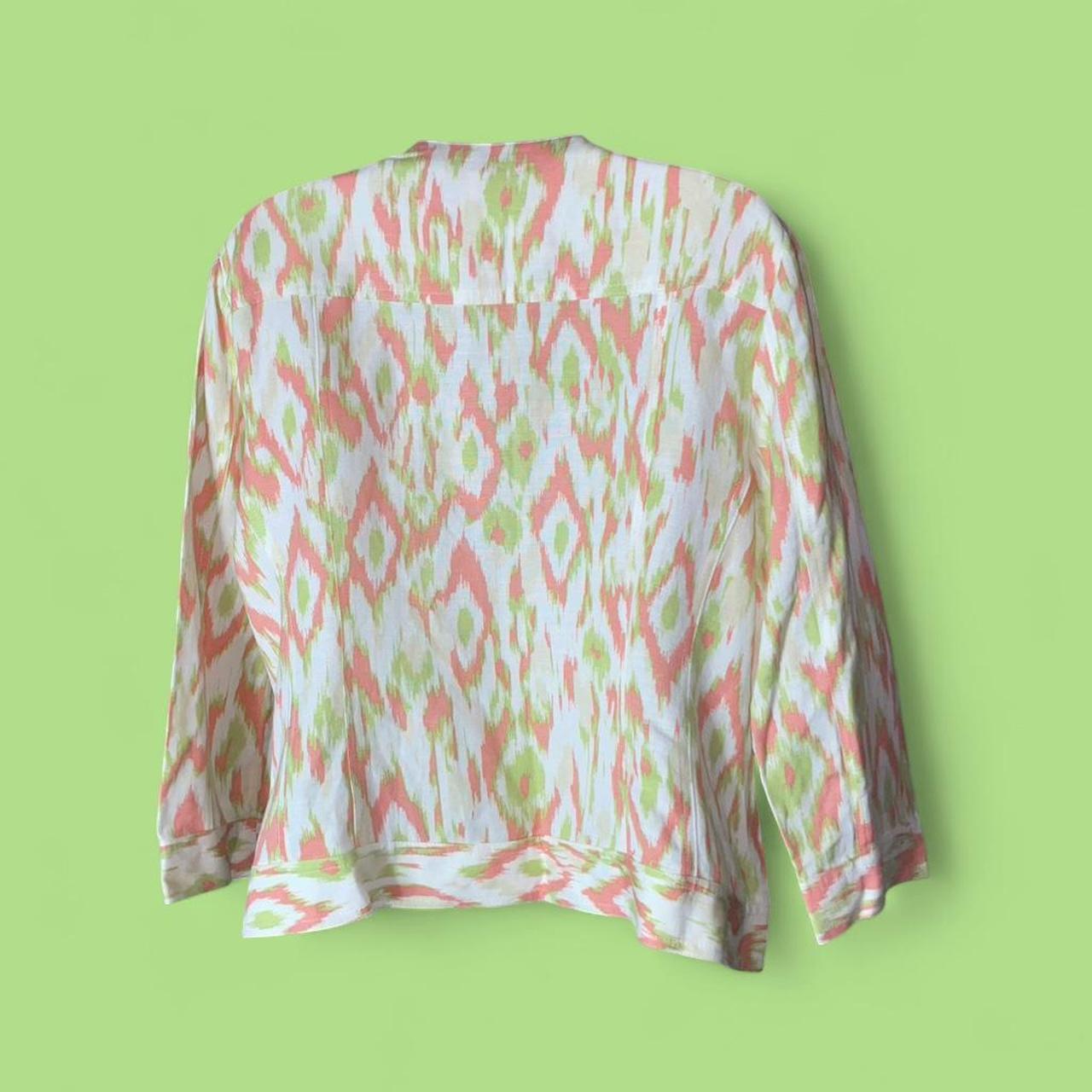 Ruby Rd. Women's Lightweight Jacket - Orange/Gree… - image 6