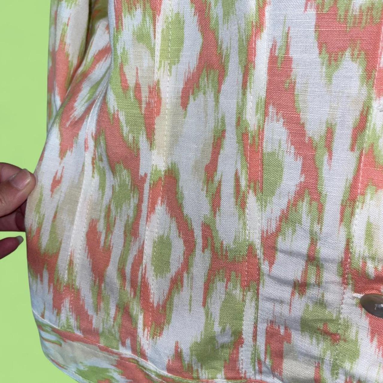 Ruby Rd. Women's Lightweight Jacket - Orange/Gree… - image 8