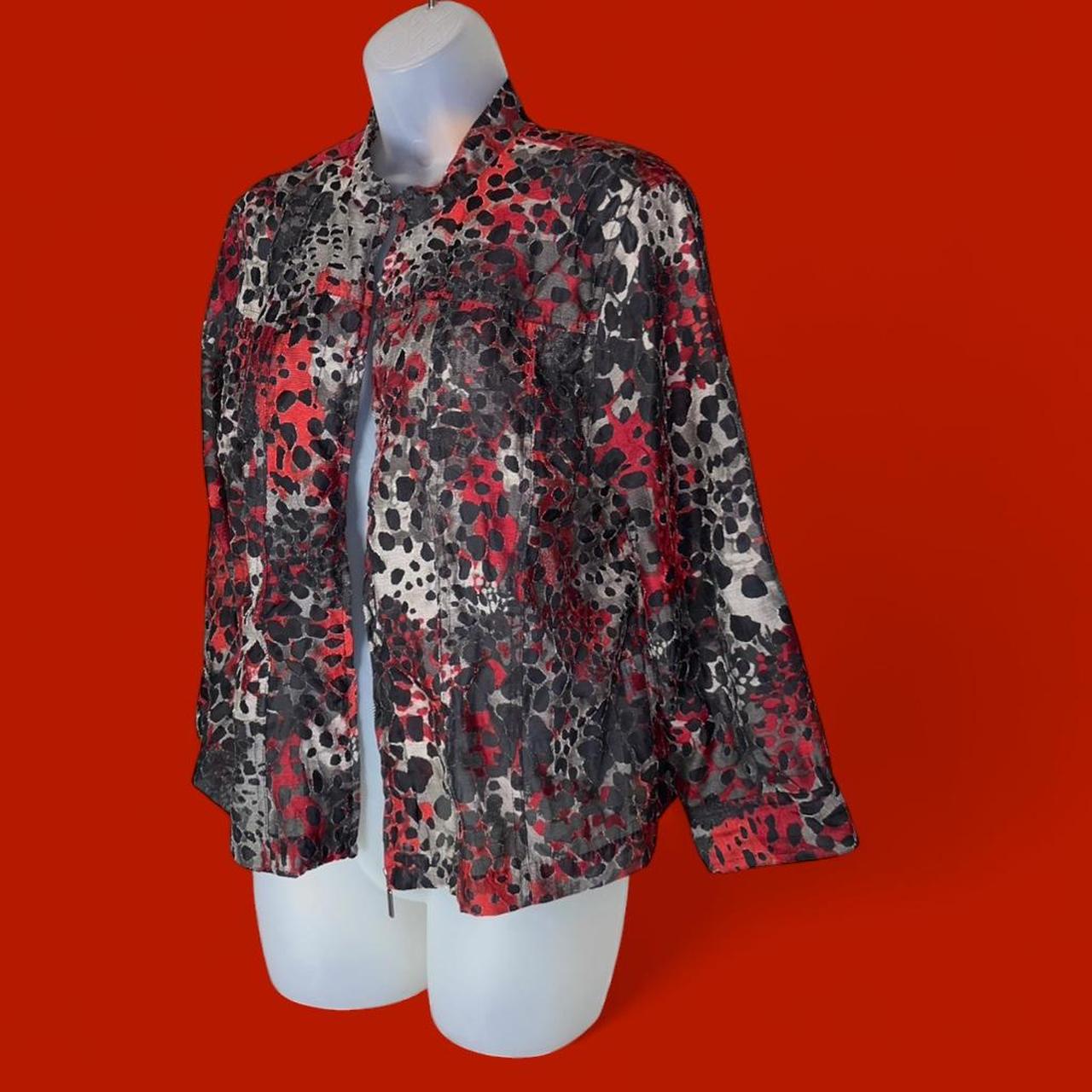 Ruby Rd. Women's Lightweight Jacket - Red/Black -… - image 2