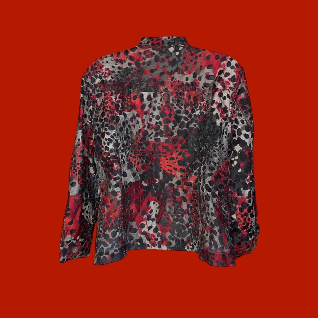 Ruby Rd. Women's Lightweight Jacket - Red/Black -… - image 3