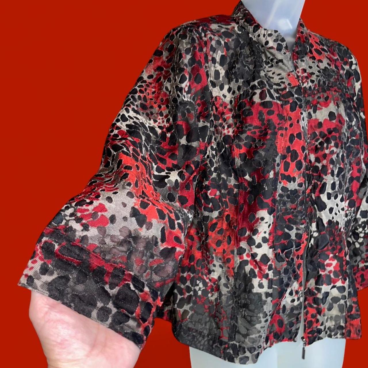 Ruby Rd. Women's Lightweight Jacket - Red/Black -… - image 5