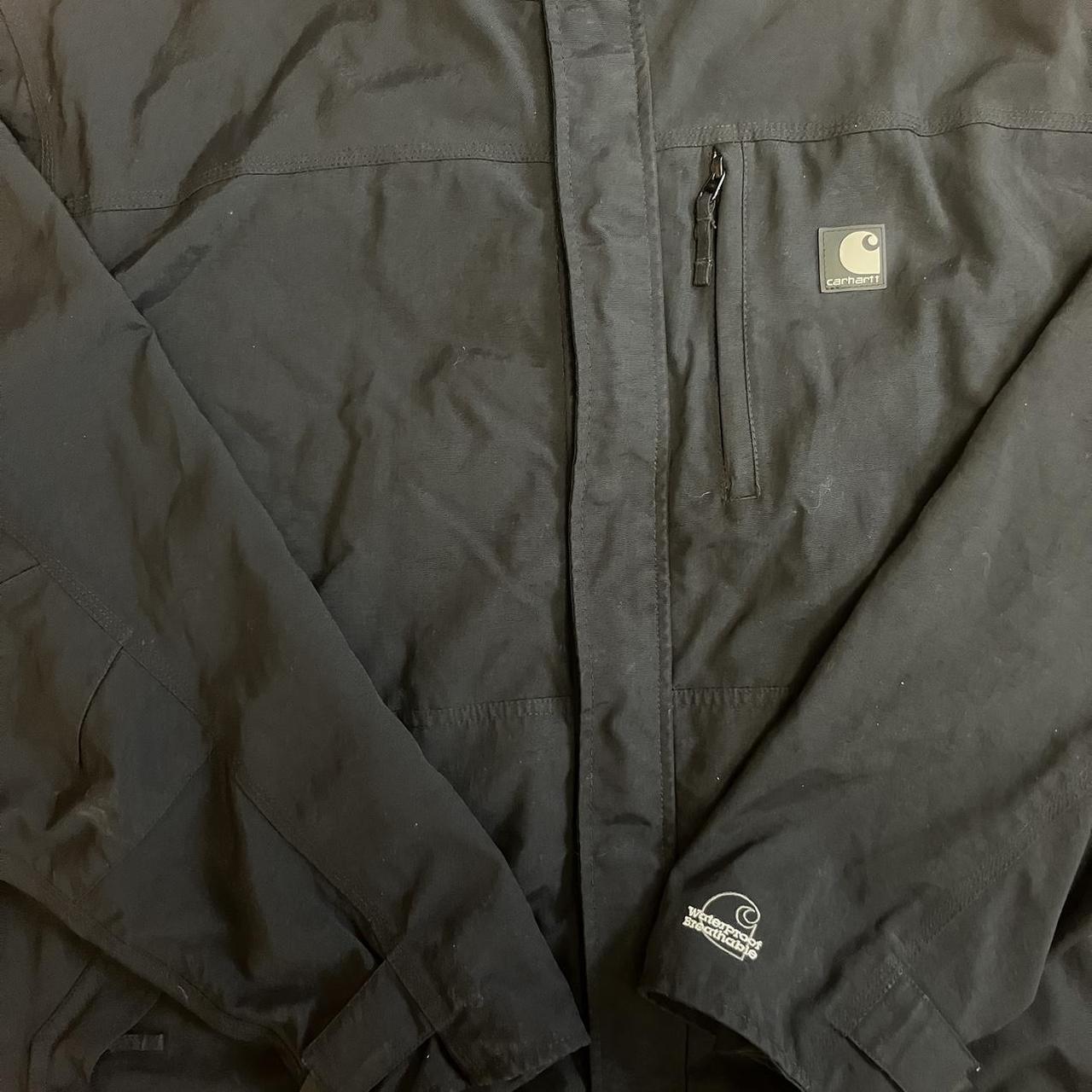 Carhartt Men's Black Jacket | Depop