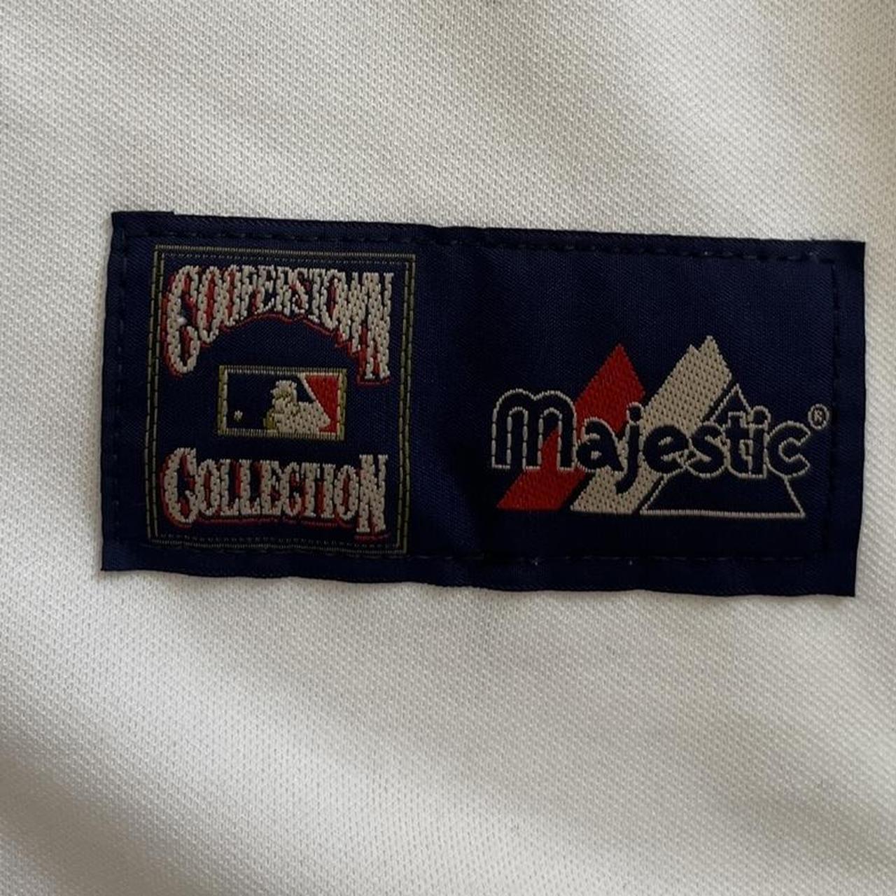 Vintage Padres Majestic Cooperstown Jersey Size - Depop