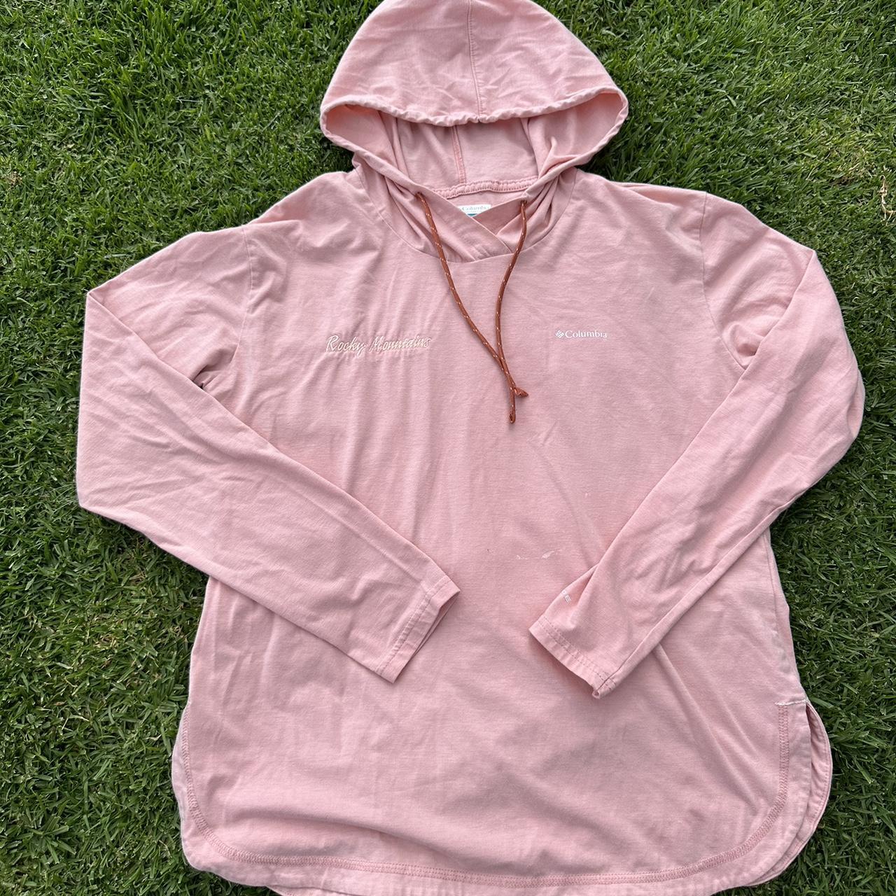 Columbia 2024 pink hoodie