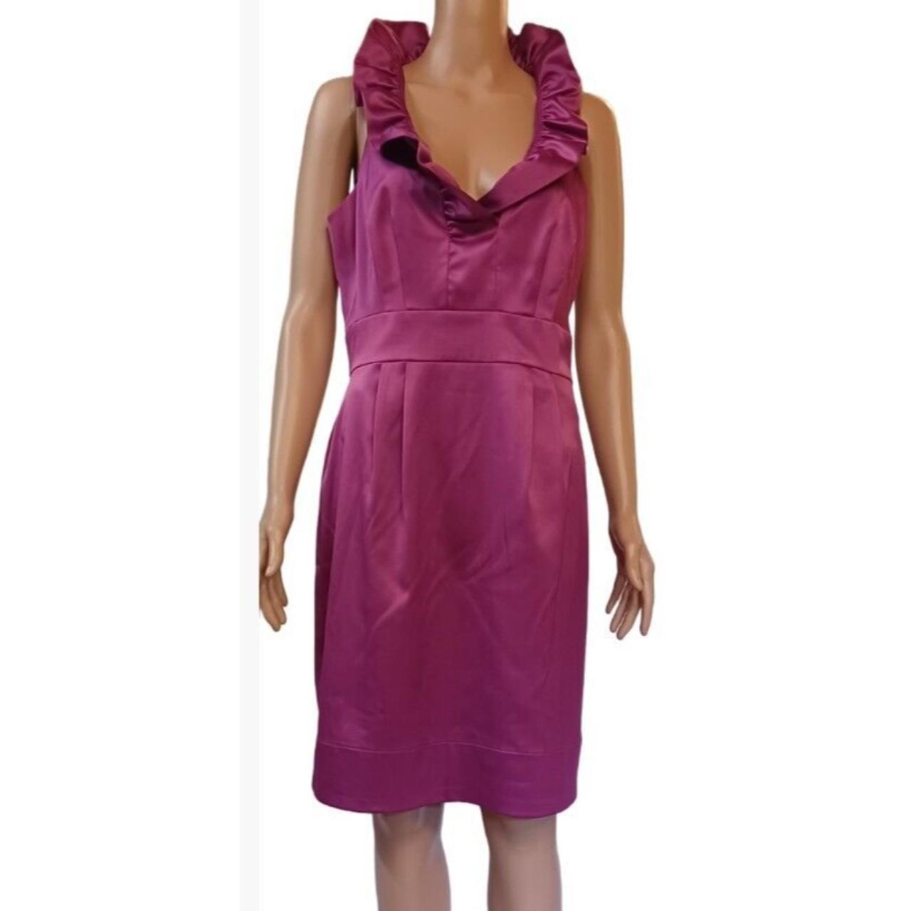 Dress barn purple top dress