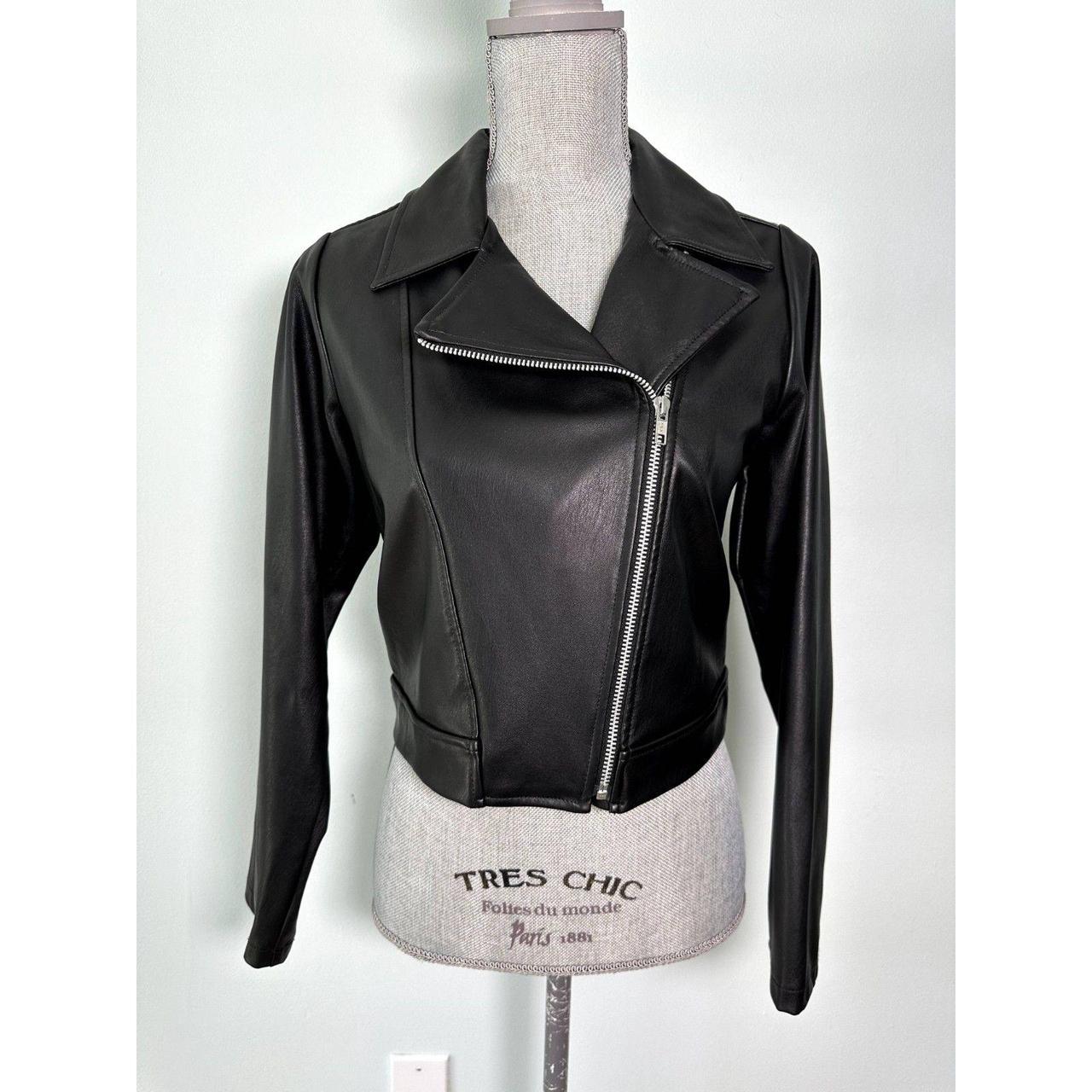 Jr vegan leather jacket deals