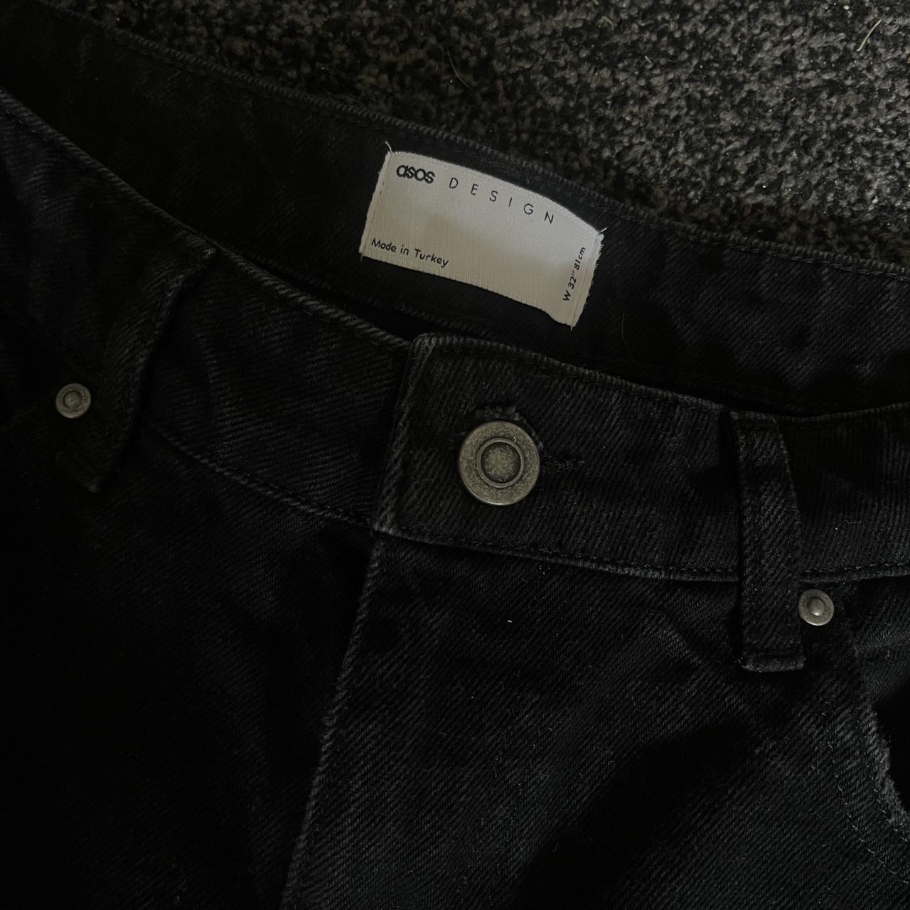 ASOS Men's Black Shorts Depop