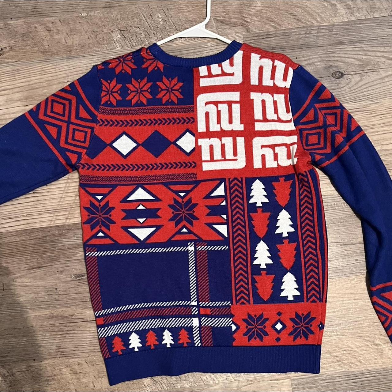 NEW YORK GIANTS XMas sweater NFL brand new Christmas - Depop