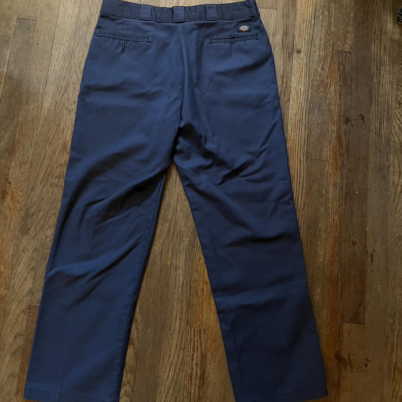 Dickies Navy Blue Original fit 874 work pants, very... - Depop