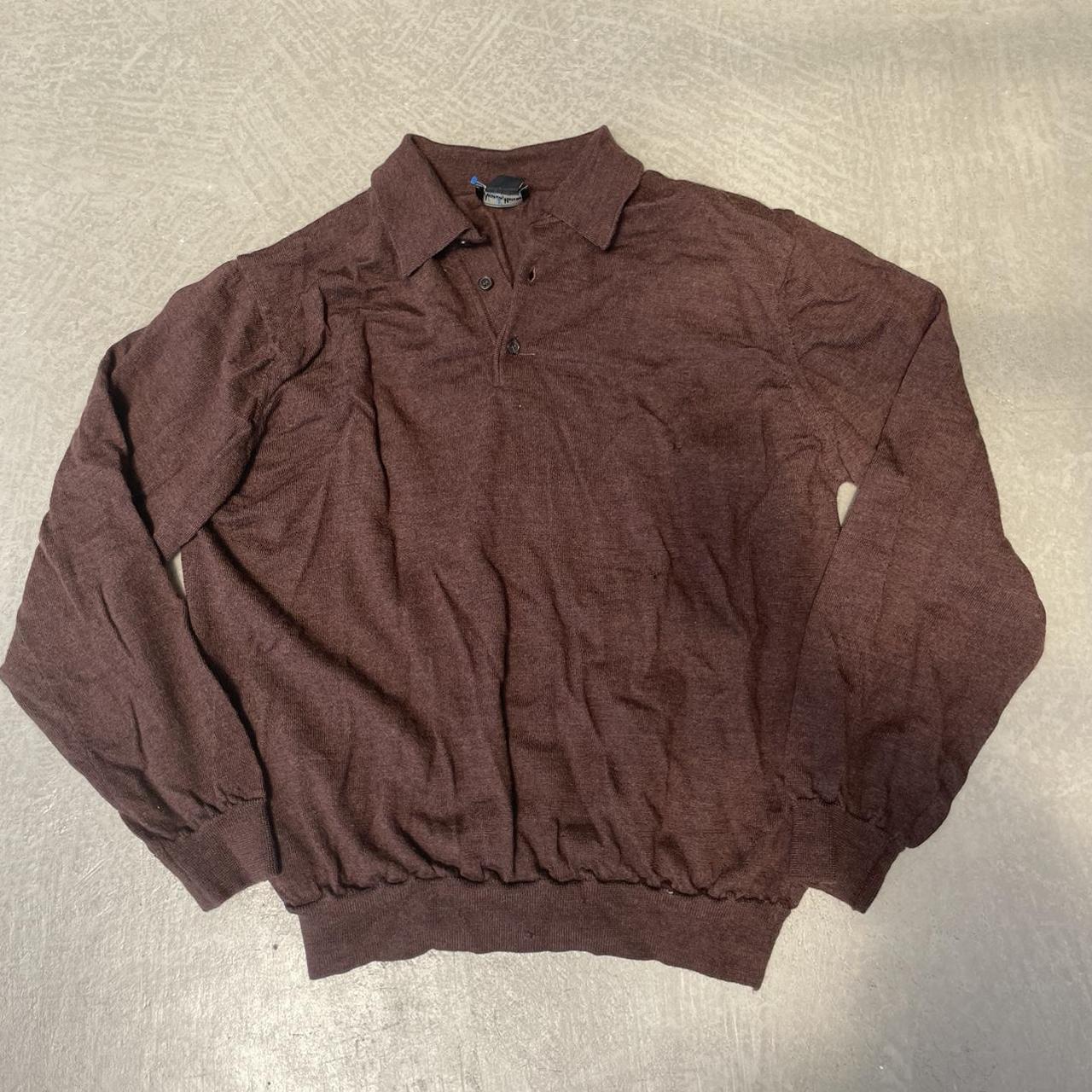 Vintage Neiman Marcus quarter-collar Size L DM with... - Depop